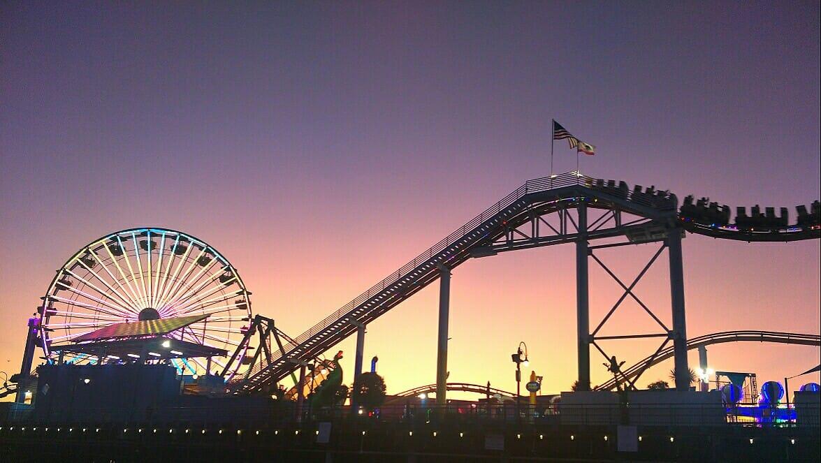 Santa Monica Pier Cattie Thompson